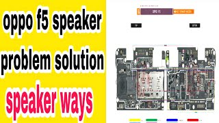 oppo f5 speaker problem solution speaker ways [upl. by Aletta585]