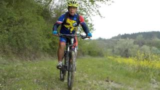 Montespertoli Tuscany Italy in MTB [upl. by Eislel]