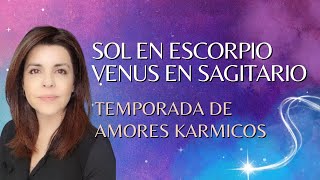 ♀️🏹Venus en Sagitario temporada de amores karmicos❤️ [upl. by Wright]