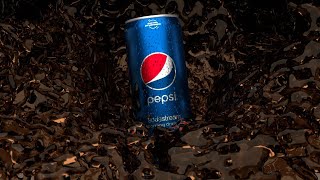 Pepsi Commercial Ad Made In Blender  3D Product Animation [upl. by Aidualc]