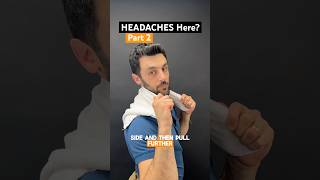 Part 2 Do you get headaches here Instead of massaging try these methods headaches chronicpain [upl. by Lamar]