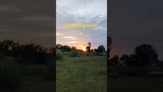 FOOTBALL ground greenery shortvideo shorts shortsfeed viral viralvideo viralshorts football [upl. by Eppesiug]