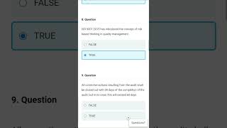 10 QA on ISO 90012015  Part2  Short  Highly Useful ytshorts youtubeviralshorts [upl. by Llamaj257]