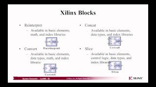 Lec004 Introducción a System Generator de Xilinx Conceptos teóricos II umh1759 201415 [upl. by Monty176]