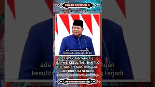 pidato pertama presiden prabowo [upl. by Balac]