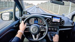 NEW Mercedes Citan II Tourer 2022 15 110 CDI 95HP  POV Test Drive 1055 Joe Black [upl. by Leavy]