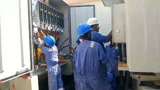 Electrical work11KV shutdown work up grading tx 500kva dismantled and 1000kva installation [upl. by Aicillyhp481]