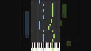 Jingle Bell Rock Piano Tutorial shorts short shortvideo shortsvideo shortsfeed tiktok piano [upl. by Neicul]