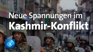 Kashmir Neue Spannungen zwischen Indien und Pakistan  Worum geht es [upl. by Airetal25]