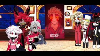 Hazbin hotel react to Radioapple and Alastor angst Hazbin hotel Gacha life 2 [upl. by Dnomaj849]