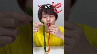 Big Worm Vs Small Worm Eating Challange 🤣shortstrendingytshortshumanitychallengeviral [upl. by Brittaney]