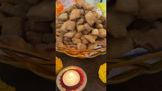 diwalifaral 😍SHANKARPALI RECIPE 🧑‍🍳youtubeshorts recipe homemade cooking shankarpali [upl. by Rhine]