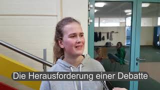 Jugend debattiert Regionalwettbewerb am Robert Bosch Gymnasium in Wendlingen [upl. by Nyrehtak]