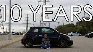 10 Years with My Fiat 500 Abarth The Ultimate Review [upl. by Mastrianni]