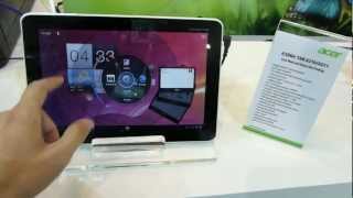 Acer Iconia Tab A210 Tablet Hands On [upl. by Dionisio]