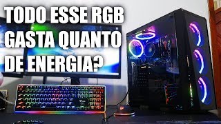 A BELEZA DO LED RGB CUSTA QUANTO NA SUA CONTA DE LUZ [upl. by Fallon811]