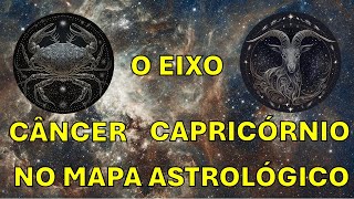 O Eixo CÂNCER  CAPRICÓRNIO no Mapa Astrológico [upl. by Nohs108]