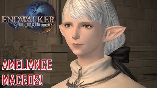 Final Fantasy XIV  Ameliance Custom Deliveries Macros [upl. by Goldsmith780]