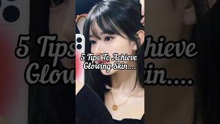 Best Glowing Skin tips ✨️ trending viralvideo shorts youtubeshorts [upl. by Flss]