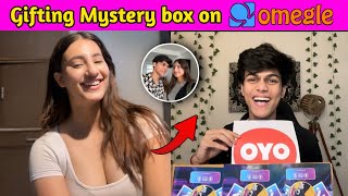 I Gifted Mystry Box TO MY LOVE I FOUND ON OMEGLE 😍  MET IN REAL LIFE [upl. by Han]