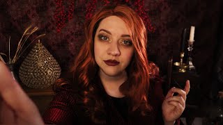 ASMR 🩸Vampire Comforts You After Turning Hairbrushing Scalpmassage Face Cleaning etc [upl. by Hanni]