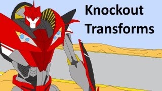 Transformers Prime Knock Out Transforms [upl. by Ammeg]