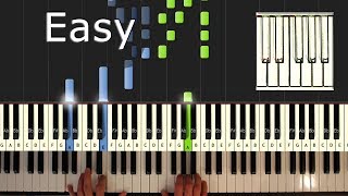 Lion Theme Song  Piano Tutorial Easy  How To Play Synthesia [upl. by Leia]