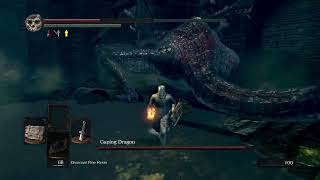 Ds1 sword hilt 0 vs gaping dragon [upl. by Codee]