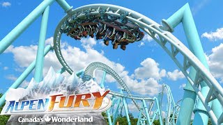 AlpenFury NEW 2025 Launch Coaster Canadas Wonderland  Theme Park News [upl. by Brock]