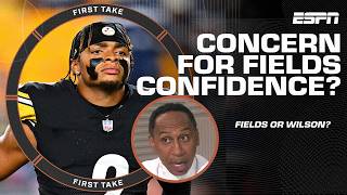 Justin Fields hasnt done ENOUGH 🗣️ Stephen A weighs in on the Steelers QB decision  First Take [upl. by Philan500]