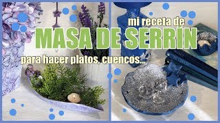 Como Hacer Masa De Serrin 3 Ideas Yobanka art handcraft [upl. by Trbor]