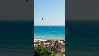 Kitesurfing in Tarifa 🇪🇸 holiday spain watersports tarifa seabreeze vitaminsea vacation [upl. by Kendricks]