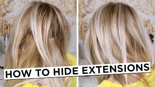 How To Hide Hair Extensions [upl. by Shannon]