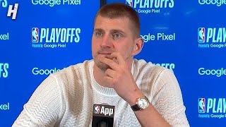 Nikola Jokic talks Game 1 Loss vs Timberwolves Postgame Interview [upl. by Acim]