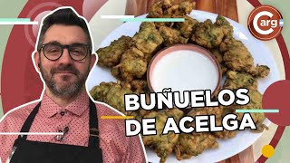 BUÑUELOS DE ACELGA [upl. by Neeroc]