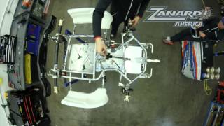 Zanardi America  Chassis Assembly Time Lapse [upl. by Isied]