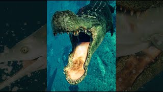 GIGANTIC PREHISTORIC CROC DEINOSUCHUS  Jurassic World Evolution 2 Shorts [upl. by Alia]