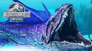 DUNKLEOSAURUS AQUATIC HYBRID MAX LEVEL 40 JURASSIC WORLD [upl. by Elicul]