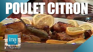 Recette  Le poulet au citron de Menton  Archive INA [upl. by Omarr756]