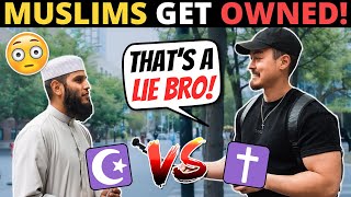 MUSLIMS GET OWNED BY CHRISTIAN Must Watch [upl. by Eanyl]