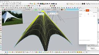 curviloft plugin  how to create complex model in sketchup [upl. by Anilorak]