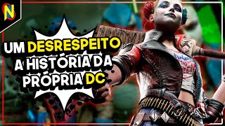 O JOGO DO ESQUADRÃO SUICIDA É UM ATESTADO DE ÓBITO DA DC [upl. by Akkimat]