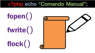 PHP  fopen fwrite e flock [upl. by Hsu]