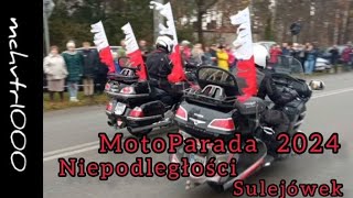 Motoparada Niepodległości Sulejówek 2024 [upl. by Larimore]