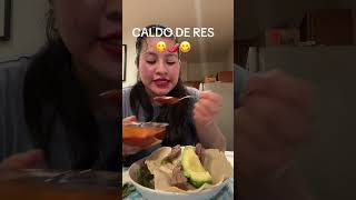 filomenalaoaxaqueña😋🌶️😋caldo de res [upl. by Dollar]