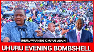 Breaking News Uhuru Kenyatta finally speaks and warns mt kenya people again ahead of 2027 elections [upl. by Ecar229]