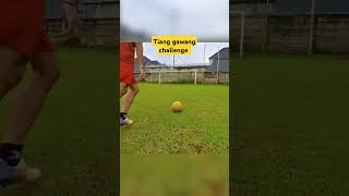 kena Tiang football sepakbola insta360 shortsfeed shorts [upl. by Ueih]