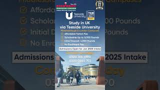 Study with Teesside University known for great education and a lively student experience [upl. by Odlawso552]