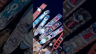 How cruise liners are dismantled in Turkey aliaga olympics turkey shorts viralvideo news [upl. by Marshall]