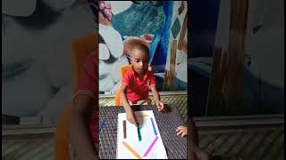 colour identify activity Balan Balar play school melanikuzhi [upl. by Asenad]